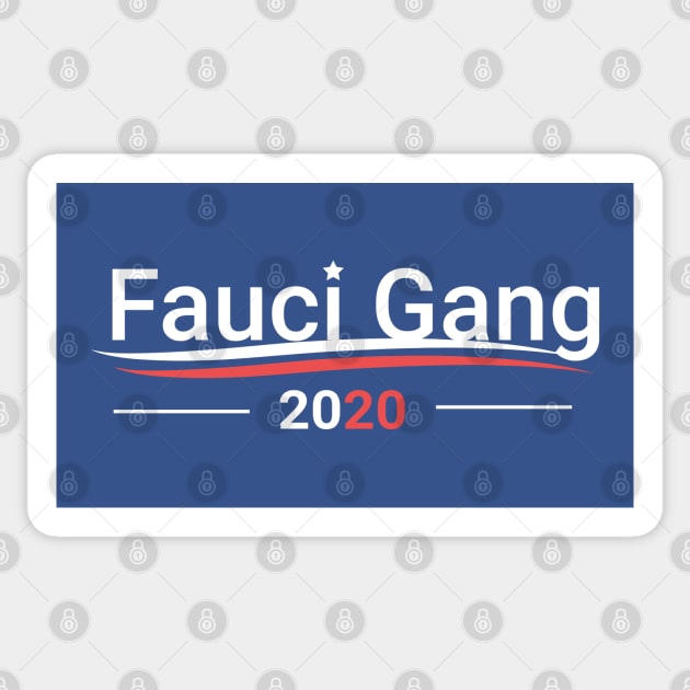 Fauci Gang Sticker by stuffbyjlim